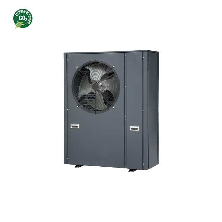 Pompa di calore transcritica a CO2 con sorgente d'aria DC inverter da 14KW per uso residenziale con CE e TUV